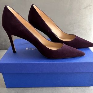 STUART WEITZMAN 85 PUMP SUEDE